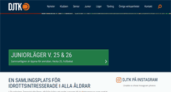 Desktop Screenshot of djtk.se