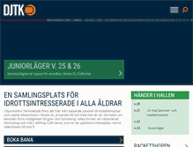 Tablet Screenshot of djtk.se